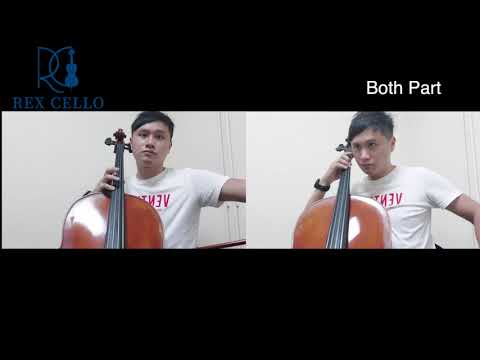 No.1 Piatti method for cello,Book 2 ,Duet