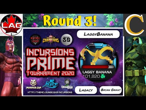Incursion Prime Tournament VS Yeet/Hector! W/BG! Round 3! Live! - Marvel Contest of Champions