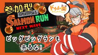 【サーモンラン参加型/配信】初見歓迎！本日もシャケしばきやります【スプラトゥーン3】