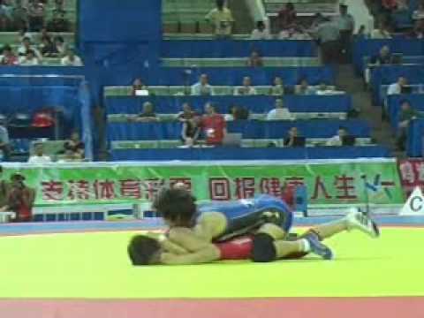 NASANBURMAA OCHIRBAT (MGL) -- SHODA AYAKO (JPN)  1/4 Finale