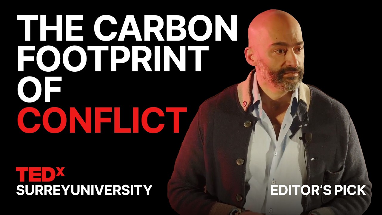 Why we ignore the environmental cost of war | Ali Borhani | TEDxSurreyUniversity