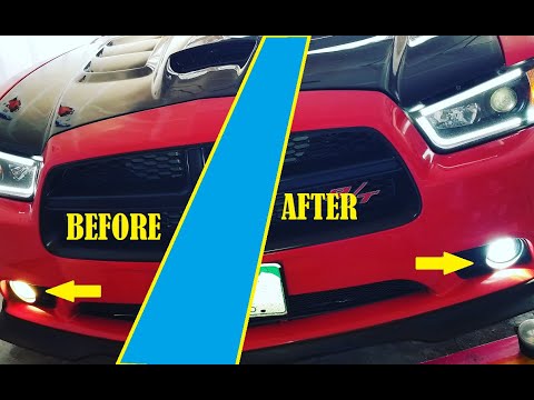 Xprite $40 LED Fog Lights for 11 to 14 Dodge Charger and more!