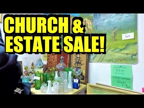 Ep168: SHOP WITH US AT THESE 2 SALES! - The ORIGINAL Go-Pro Garage Sale VLOG!