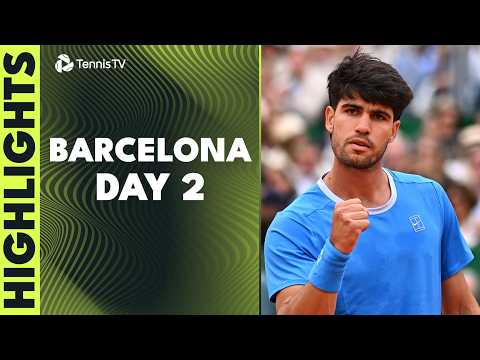 Alcaraz Returns To Barcelona; Musetti Seeks First 2026 Clay Win | Barcelona 2026 Day 2 Highlights