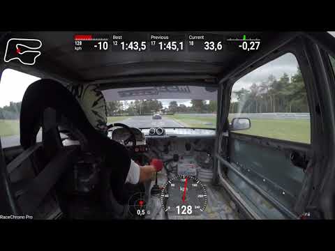 Sesja Tor Poznan, race track Civic chasing Porsche GT3