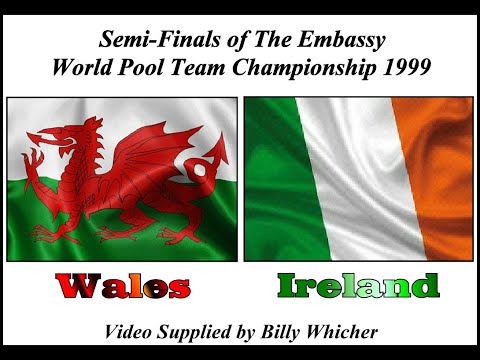 Wales v Ireland 1999 Semi Finals of the Embassy World Pool Team Championship