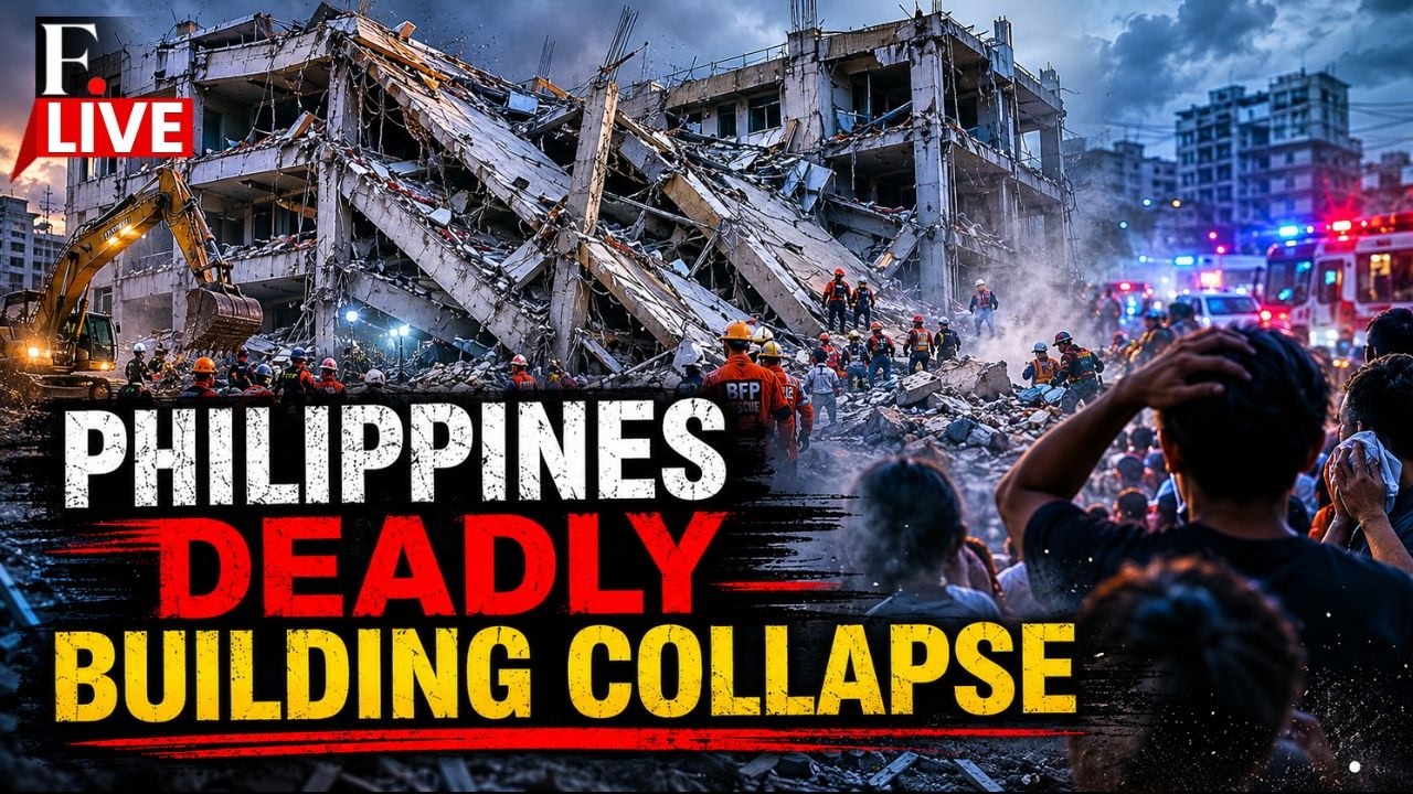 Philippines News LIVE: Deadly Building Collapse Claims 4 Lives, Several Still Missing