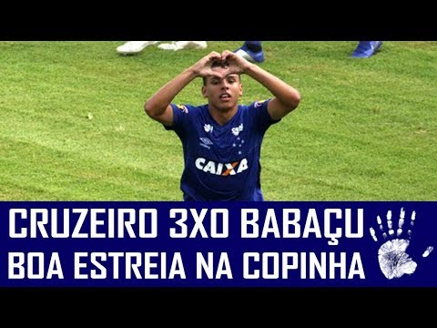 CRUZEIRO 3X0 BABAÇU - COPA SÃO PAULO 2019