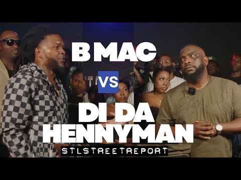 B Mac vs DI DA Henny Man  | Full 3 Round Battle |