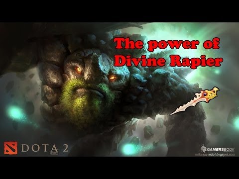 Dota 2 - The power of Divine Rapier 1# !