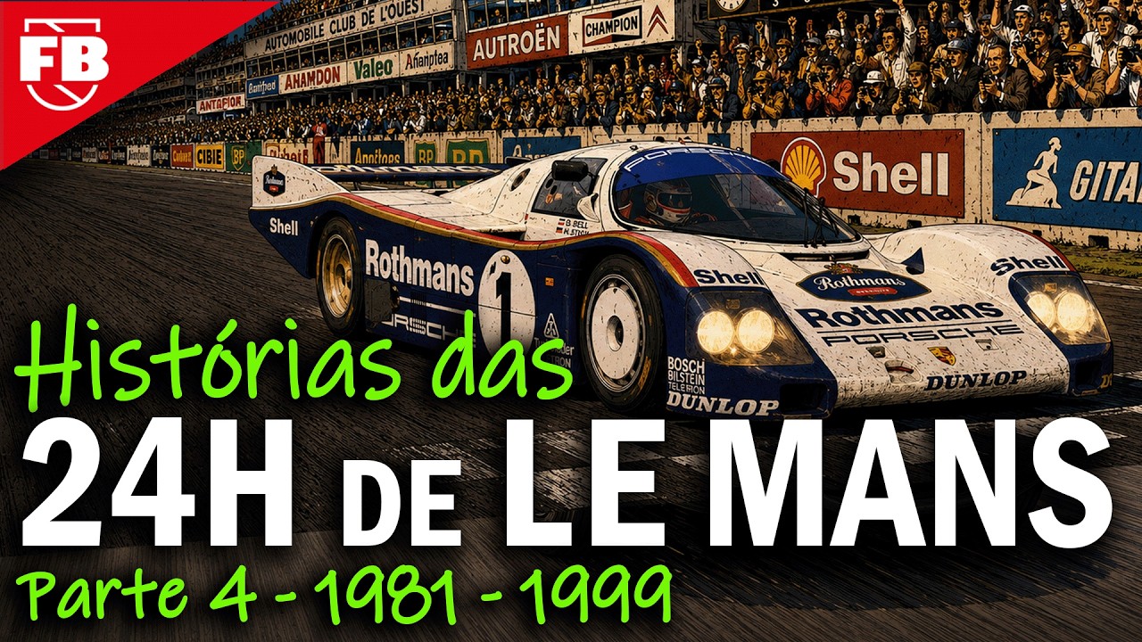 GOATs das 24 Horas de LE MANS e o famoso GRUPO C - S1V6