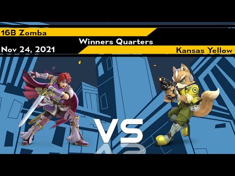 [Smash Ultimate] Xeno225 (W.Quarters) - 16B | Zomba vs Kansas | Yellow