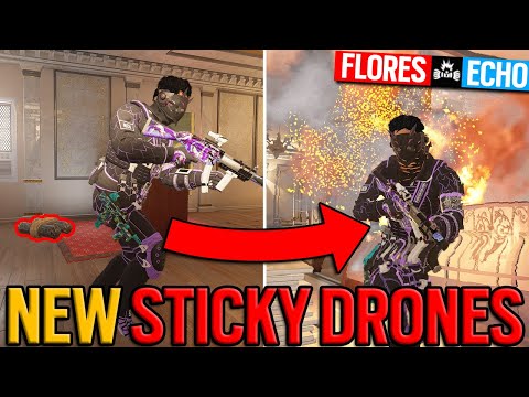Flores Drones Can Now STICK TO DEFENDERS