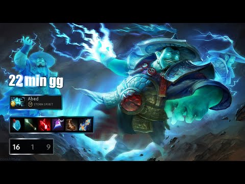 EG.Abed 11k MMR Full Gameplay Storm Spirit