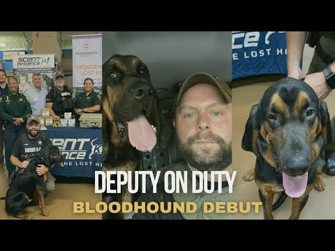 Deputy on Duty: K9 Deputy Lewis Kurtz & Bloodhound Rex