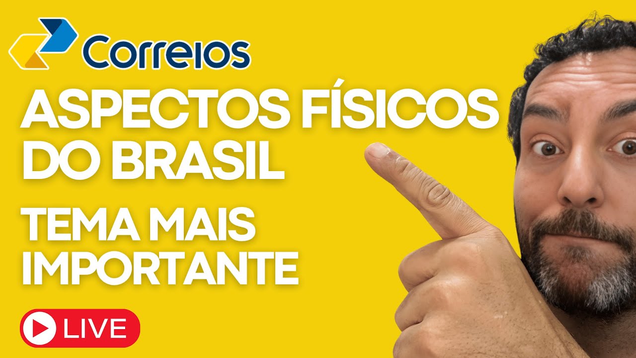 CORREIOS 2024 | Conhecimentos Gerais | DOMÍNIOS DO CLIMA  | AULA 05