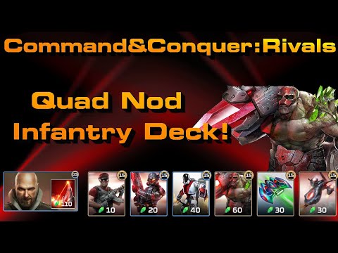 C&C Rivals: Quad Nod Infantry!