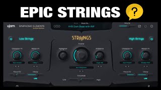 Video thumbnail for Ujam STRIIIINGS (Really Epic Orchestral Strings) by Mikael Baggström