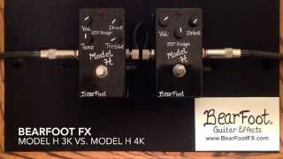Bearfoot fx Model H 3k vs Model H 4k