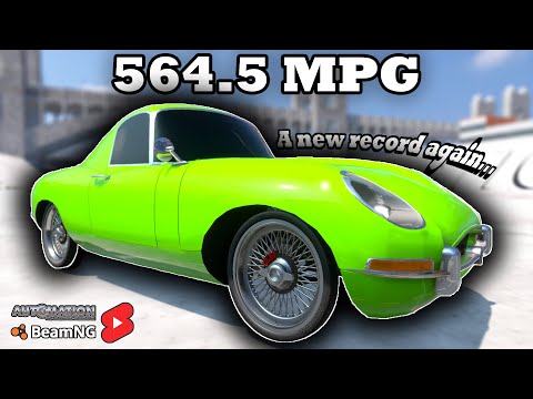 I Reclaimed My Most MPG Record | Automation The Car Company Tycoon Game & BeamNG.drive