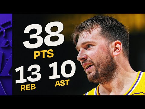 Luka Dončić Makes Franchise History with 38-Point Triple-Double 🔥 | January 20, 2026