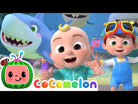 Baby Shark Do Do Do | Cocomelon and Little Angel Nursery Rhymes