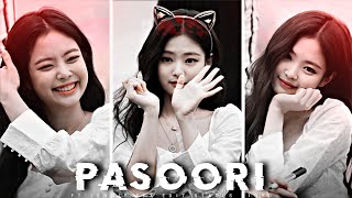 Pasoori _ x _ Jennie 🥀-_-whatsapp status🍁_-_