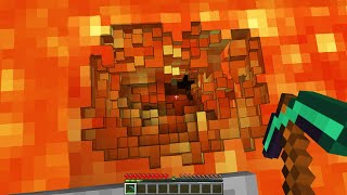DON'T Mine Lava in Realistic Minecraft...
