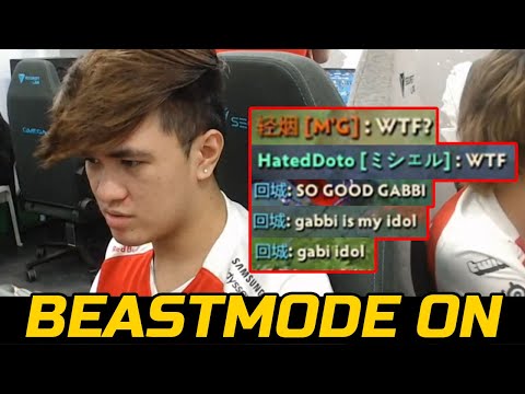 GABBI BEASTMODE MIDLANE QOP SHOW DOTA 2