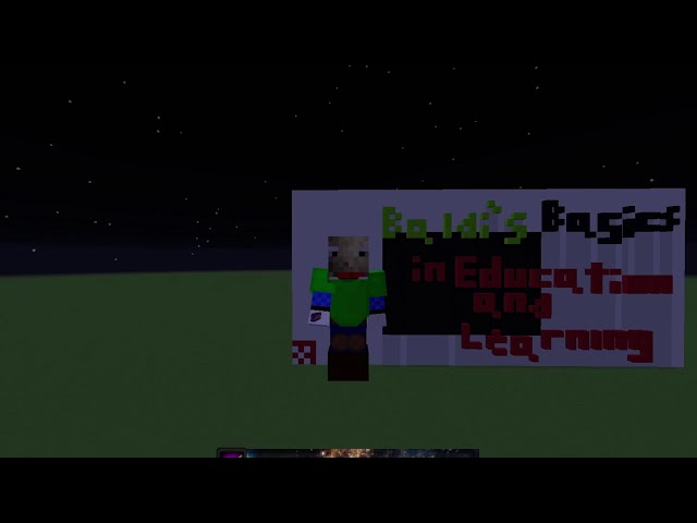 Baldi's Basics In Education And Learning V1.4.3 Minecraft Map