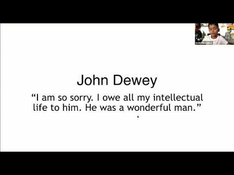 Pradhyun # John Dewey # children Buddhist conference