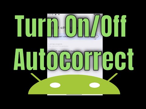 How To Turn On/Off Autocorrect On Android! [2026]