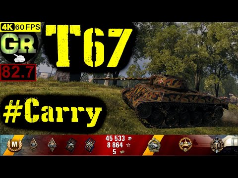 83_World of Tanks T67 WoT Replay - 9 Kills 2.7K DMG(Patch 1.4.0)