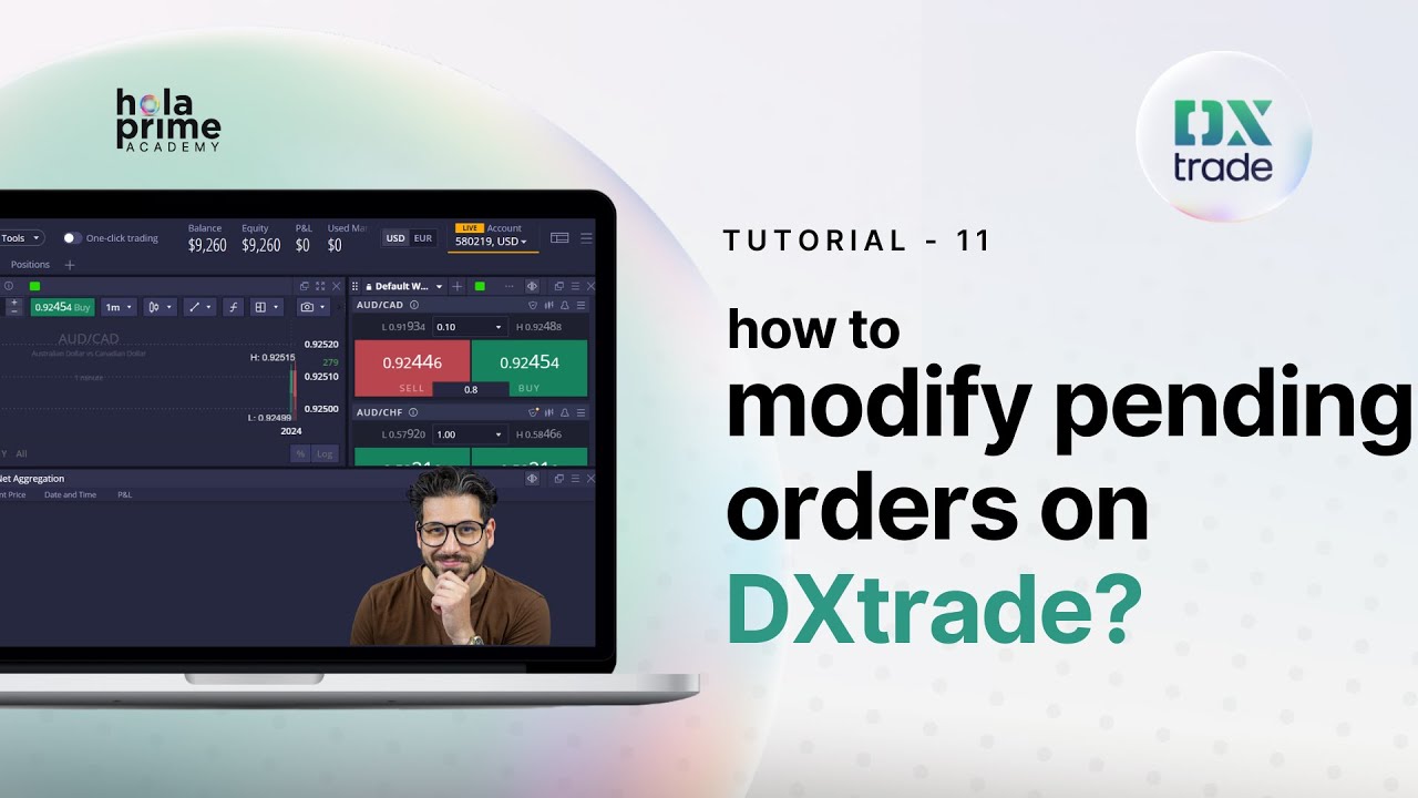 So ändern und stornieren Sie ausstehende Orders bei DxTrade | Hola Prime