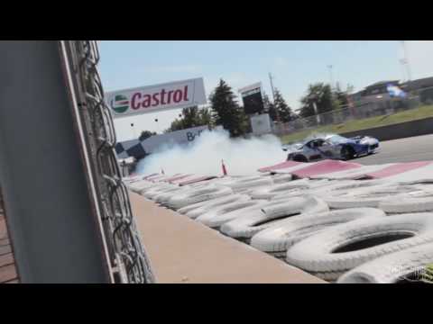 Francis Tassé Leading Jonathan Guitard - Formula Drift Canada Round 3 2015