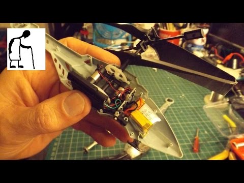 Another Air Hogs Helicopter LiPo battery swap - Sharpshooter