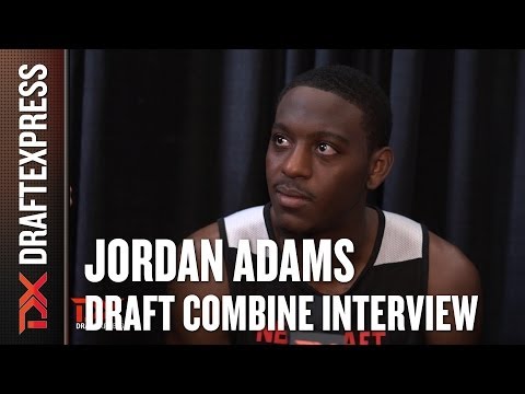 Jordan Adams Draft Combine Interview