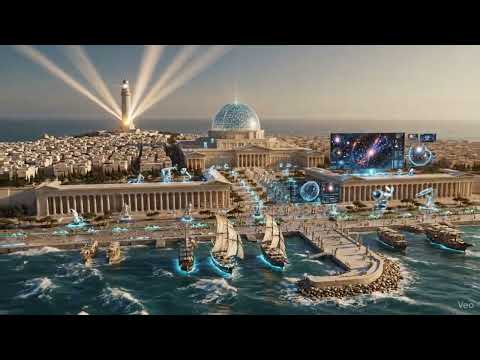 AI Rebuilt the Lost City! | Ancient Alexandria Reimagined in a FUTURISTIC Utopia (4K)