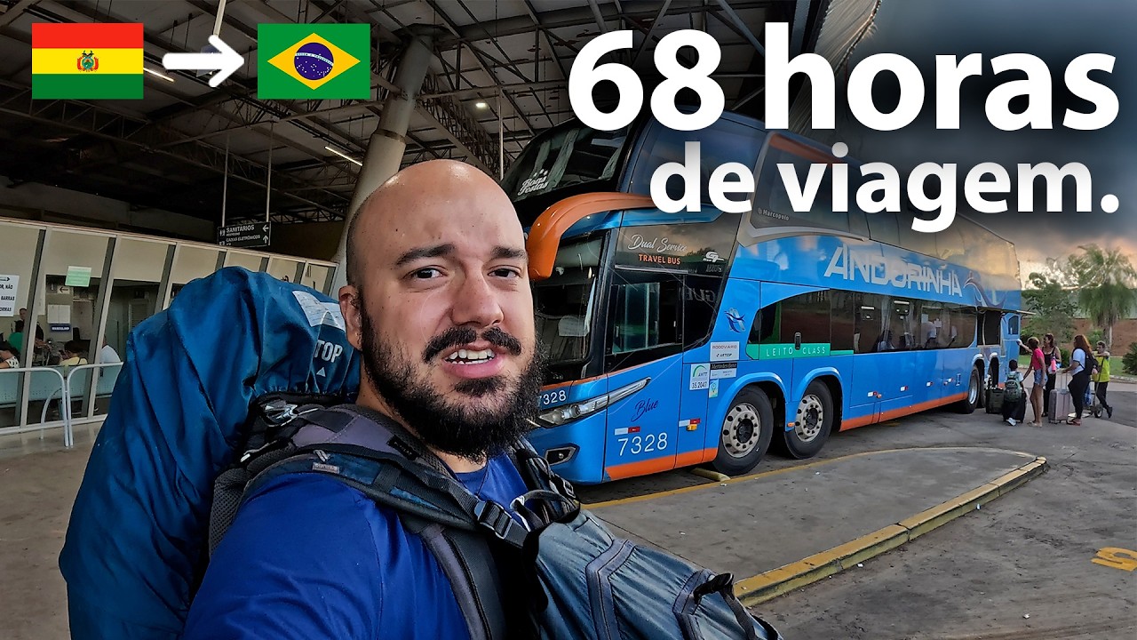 COMO É VIAJAR de LA PAZ até SÃO PAULO de ÔNIBUS? (2.900 KM)