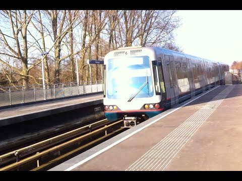 RET Metro 2 wagentrein Type S vertrek Zalmplaat richting De Terp