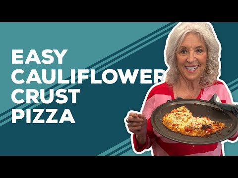 Love & Best Dishes: Easy Cauliflower Crust Pizza Recipe | Low Carb Pizza Recipe