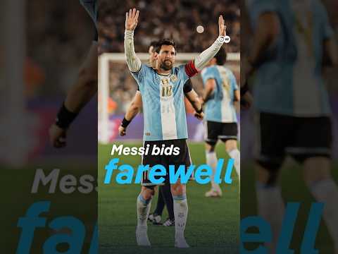 Footballer Lionel Messi's final match for Argentina | DW News