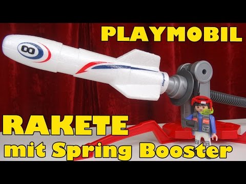 "PLAYMOBIL 6187 RAKETE MIT SPRING BOOSTER" -Vorstellung
