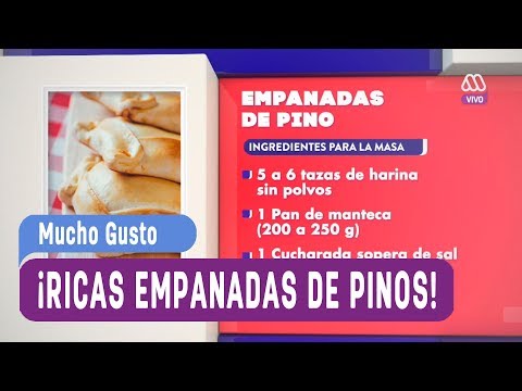 ¿Cómo hacer una rica empanada de pino? - Mucho Gusto 2017