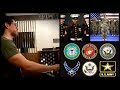 Armed Forces Medley - Played on an Organ
