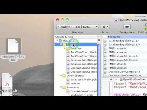 Iphone Tutorial Database Programming Part 1