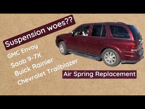 Air Spring, Air Bag replacement - Trailblazer, Envoy, Buick Rainier or Saab 9-7X - suspension fix