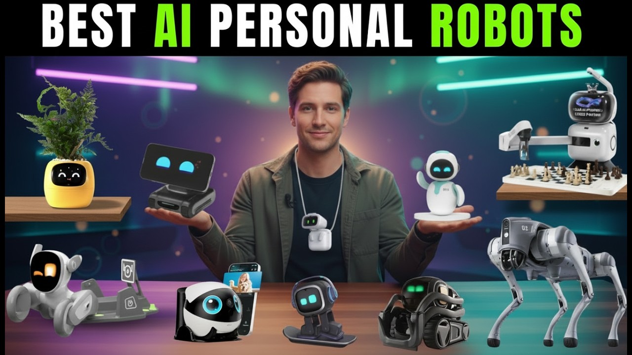 ✅ Top 10 Best AI Companion Robots [2026]🤖Personal Robot Pets, Robot Dogs, Desktop & Security Bots