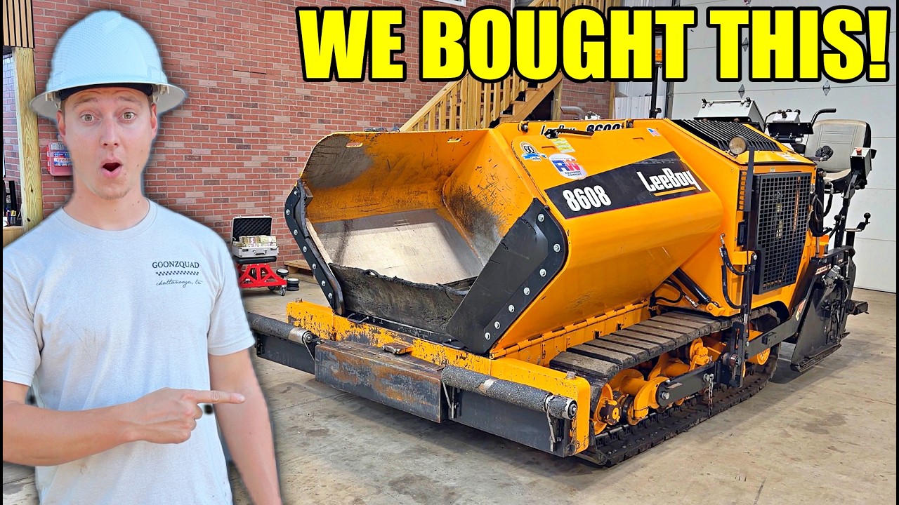We Bought a Paver to Build Our Own Racetrack