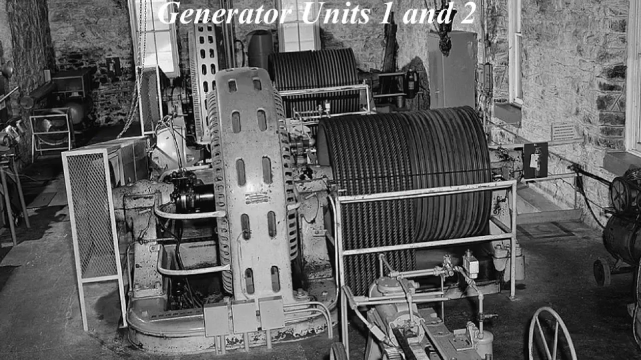 Potomac River Dam Number 4 - Rope Driven Hydroelectric Turbine